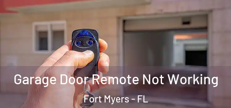  Garage Door Remote Not Working Fort Myers - FL